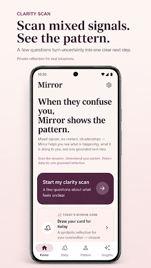 Mirror: Love Tarot & Clarity Screenshot 0