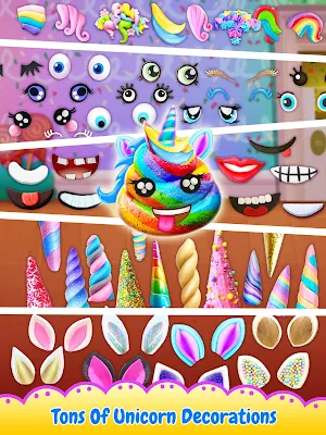 Unicorn Poop - Sweet Trendy Desserts Food Maker Screenshot 2