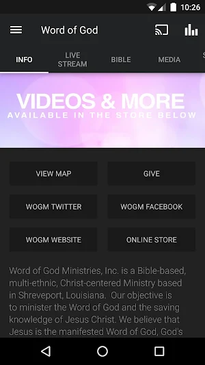 Word of God Ministries Screenshot 0