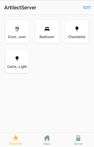 Artilect AiControl Remote App Screenshot 2