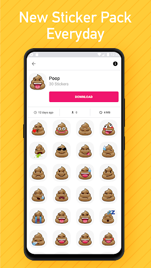 Big Emojis Stickers For WhatsApp - WAStickerApps Screenshot 2