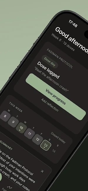 Dose Days: Microdosing Tracker Screenshot 1