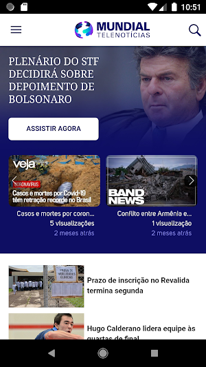 Mundial Telenotícias Screenshot 0