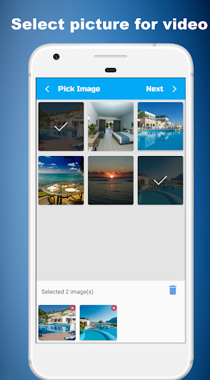 Photo to video with music Screenshot 0