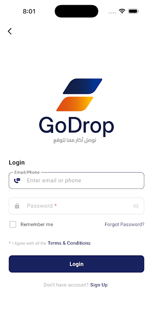 GoDrop Delivery Screenshot 2