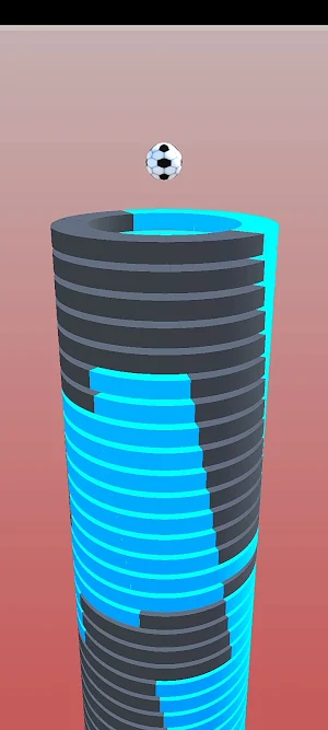 Helix stack ball hit 3d Screenshot 2
