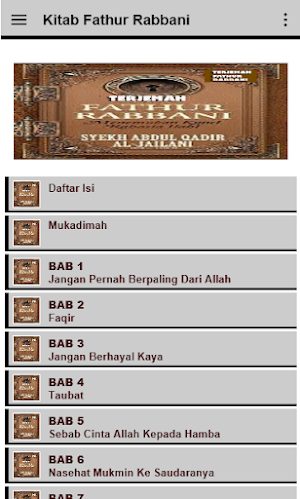 Terjemah Kitab Fathur Rabbani Screenshot 2