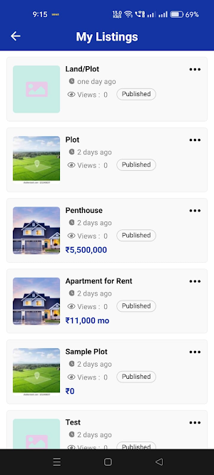 SRHousein App Screenshot 2