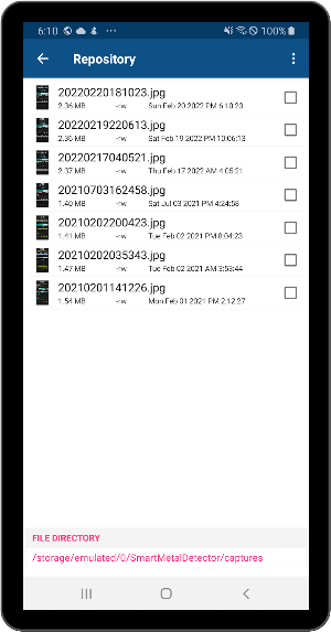 Magnetic Field Meter Screenshot 2