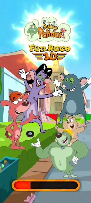 Pakdam Pakdai Fun Race 3D Screenshot 0
