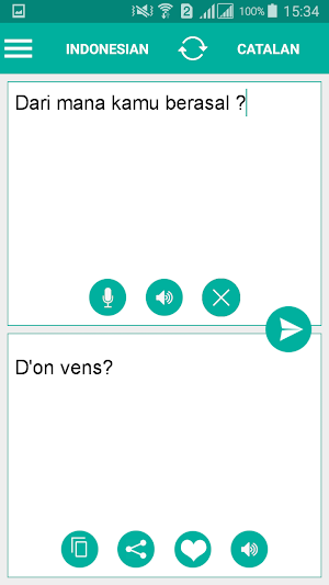 Catalan Indonesian Translator Screenshot 1