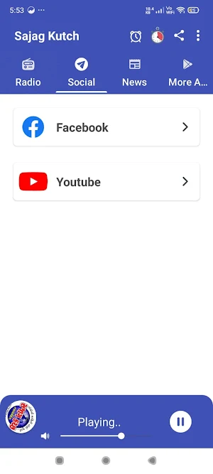 Radio SAJAG KUTCH Screenshot 1