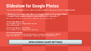 Slideshow for Google Photos Screenshot 2