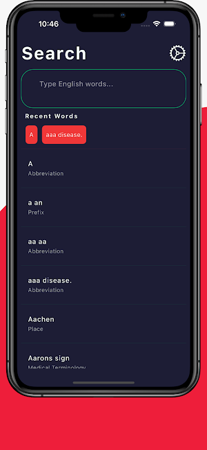 Medical Dictionary,Definitions Screenshot 1