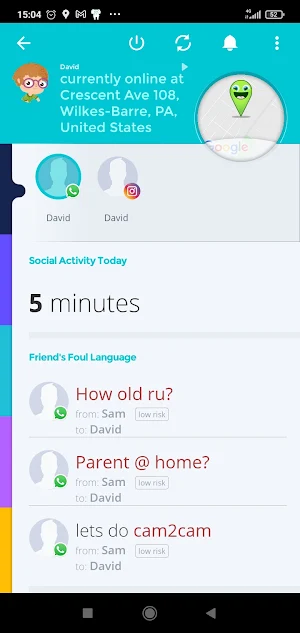 DigiFamily Parents Screenshot 0