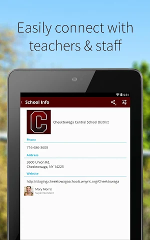 Cheektowaga Central Schools Screenshot 1