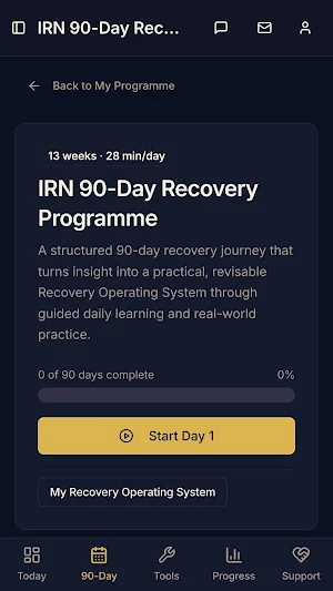Insight Recovery Screenshot 1