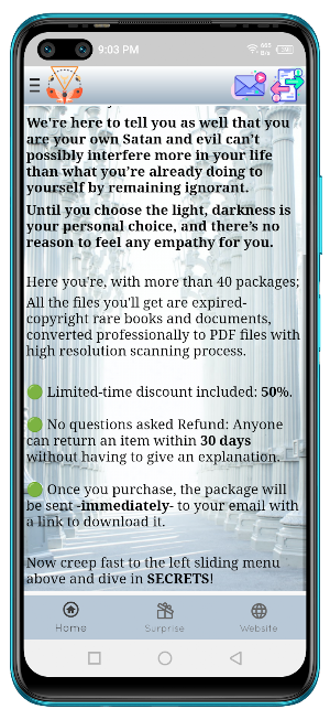 Rare Books Screenshot 1