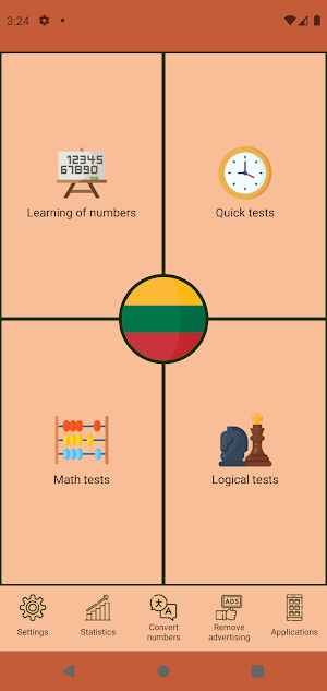Numbers in Lithuanian language Screenshot 0