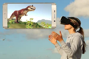 VR Time Machine Dinosaur Park (+ Cardboard) Screenshot 0