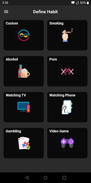 Bad Habit Tracker Screenshot 0