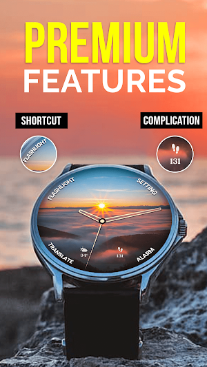 Glowing Sunlight Watch Faces Screenshot 1