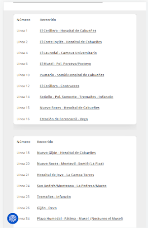 Transportes Region Asturias Screenshot 3