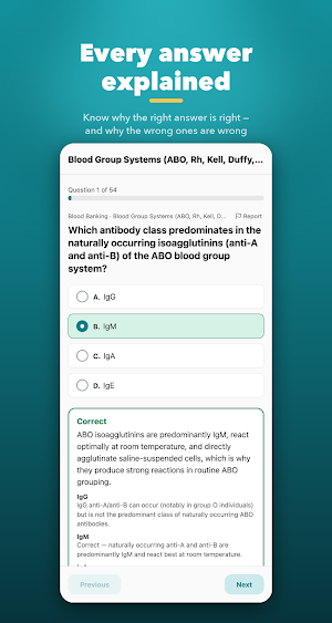 ASCP MLS Exam Prep: Med Lab Screenshot 2
