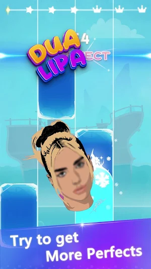 Dua Lipa Piano Tiles Screenshot 3