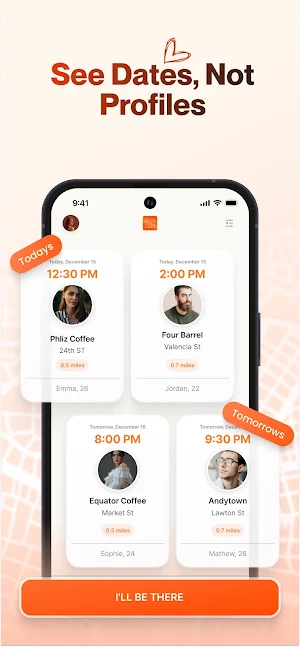 Breve: Post & Meet Singles IRL Screenshot 1