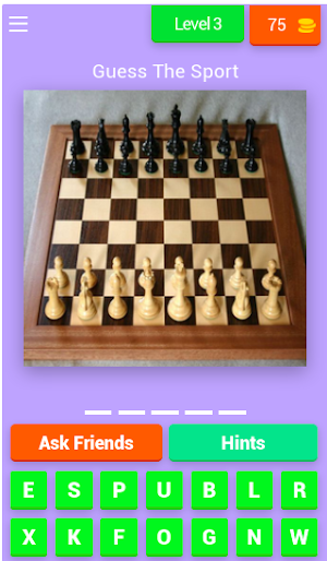 Games Quiz: Guess The Sports Screenshot 1