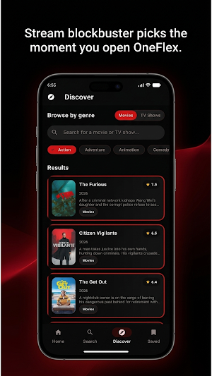 OneFlex: Movies & TV Screenshot 3