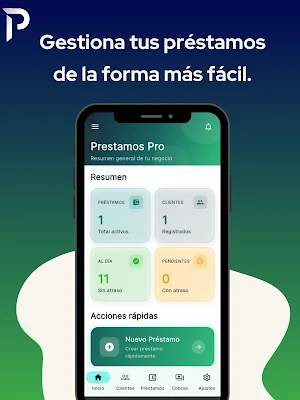 Prestamos Gestión Screenshot 0