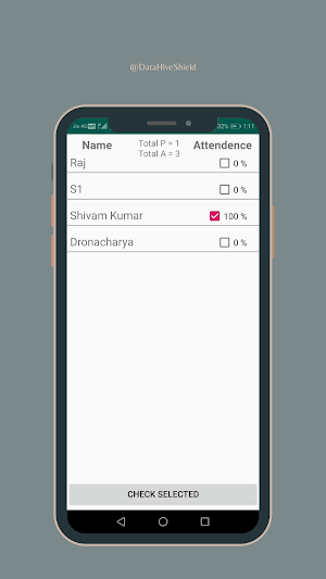 Student Attendance Automation Screenshot 3