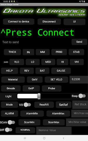 DU Remote Gauge Control Screenshot 3