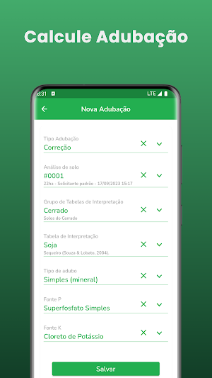 Calagem & Adubação PRO Screenshot 1
