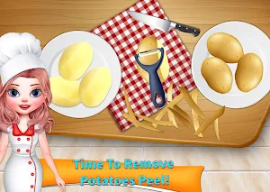 Cooking Potato Fries: Star Chef Restaurant Food Screenshot 3