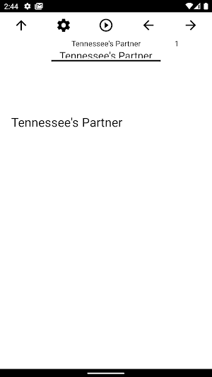Book, Tennessee's Partner Screenshot 0