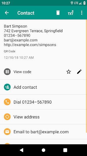 QR & Barcode Reader Screenshot 1