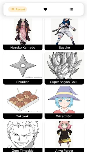 Anime Draw - How To Draw Anime Screenshot 1