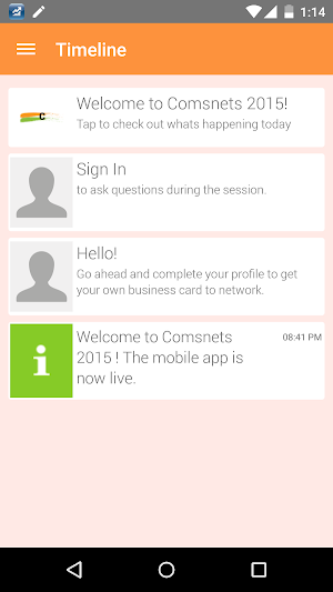 Comsnets Screenshot 2
