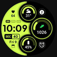 MDS114 Digital Watch Face