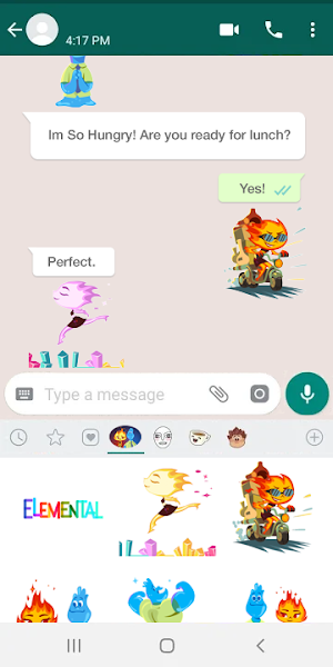 Pixar Stickers: Elemental Screenshot 3