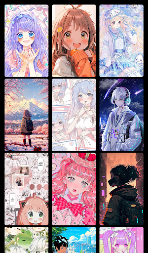 Anime Cuties Wallpaper Screenshot 0