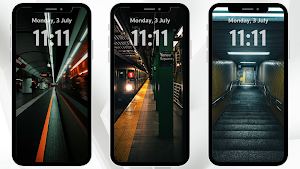 Train Rail Tunnel Wallpaper Screenshot 3