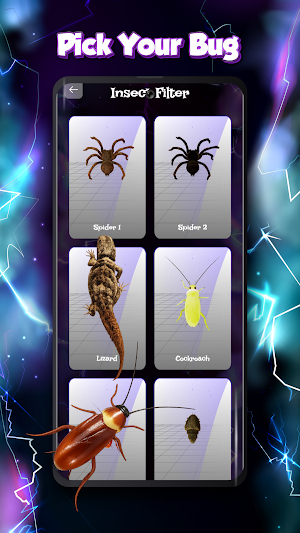 Insect Prank: Bug Fun Filter Screenshot 3