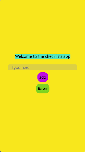Checklist app by Mohomed Screenshot 2