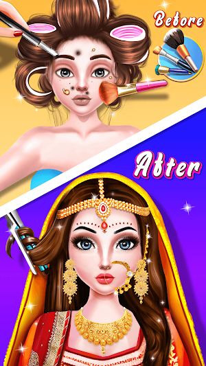 Wedding Dress up Bridal Makeup Screenshot 3