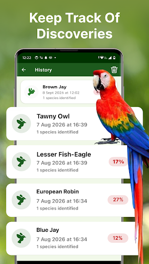 Bird Song Identifier Screenshot 3