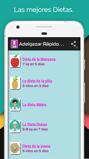 Como Adelgazar Rápido Consejos Screenshot 0